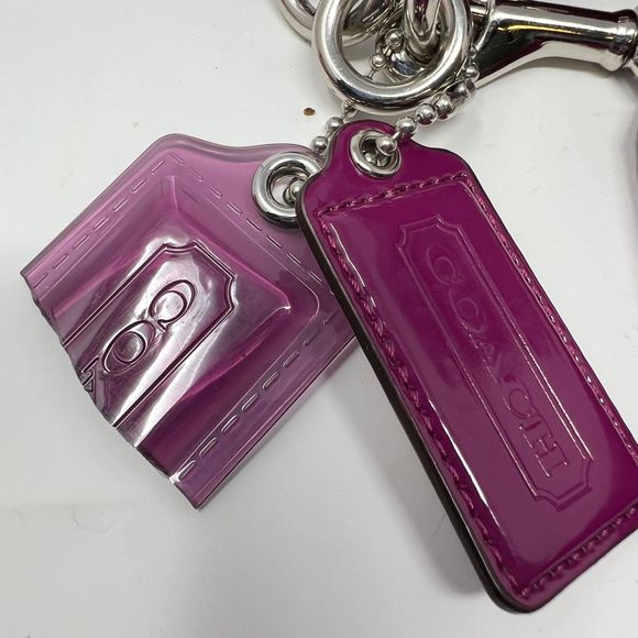 Coach purse Daisy Liquid Gloss Leather Crossbody shoulder Handbag Pink F20017 - Picture 11 of 16